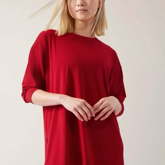 Athleta Women's Red Top size medium - Picture 1 of 5